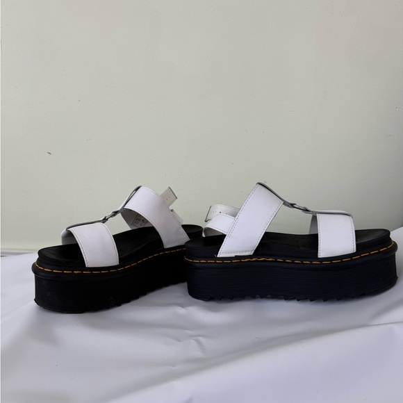 Dr. Martens Francis White Platform Sandals size 9 - Picture 4 of 7